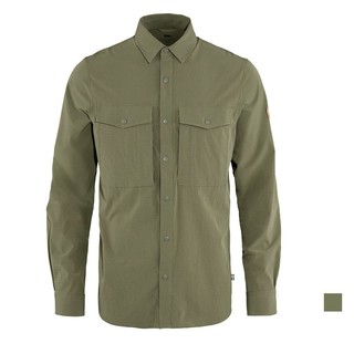 【Fjallraven 北極狐】Abisko Trekking Shirt 男長袖襯衫 輕量 透氣 休閒襯衫 87935