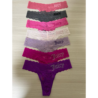 歐美品牌Juicy Couture繽紛多彩時尚、性感代表親膚蕾絲美丁內褲