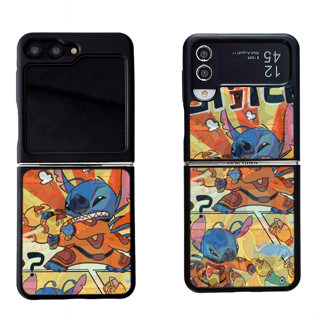 史迪仔 3D幻影卡通 三星 ZFlip 5 摺疊手機殼 Samsung Z Flip 6 4 3 保護殼 防摔殼 硬殼