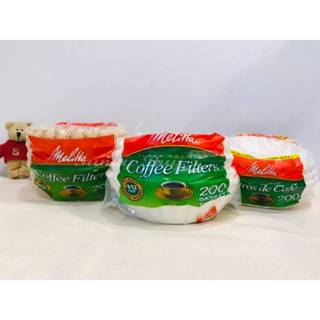 【Sunny Buy】◎現貨◎ Melitta 咖啡濾紙 蛋糕濾紙 美式咖啡壺 原色/白色 200入