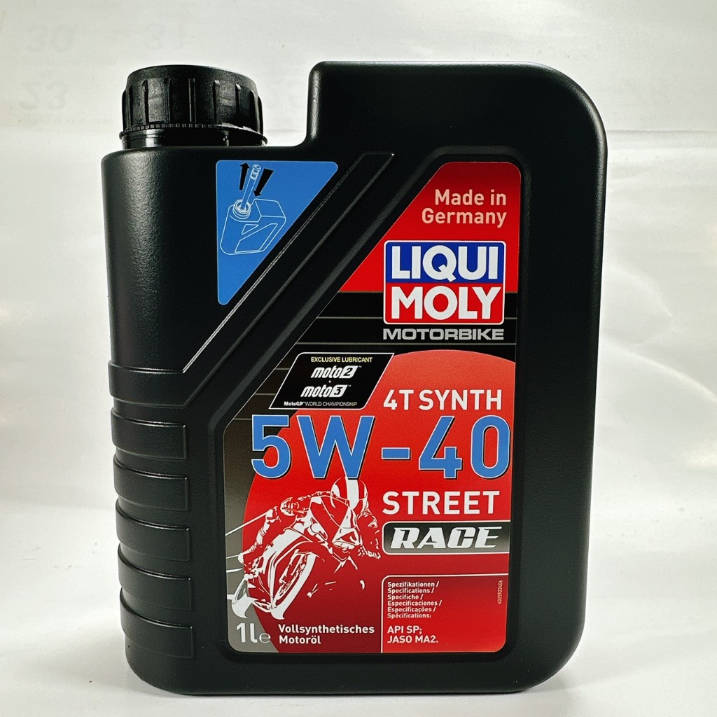 [機油倉庫]附發票LIQUI MOLY 4T Street Race 5W-40 5W40全合成機油 機車 LM
