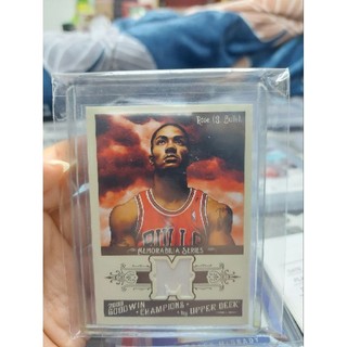 2009 飆風玫瑰 Derrick Rose 新人Rookie RC稀有公牛隊球衣卡