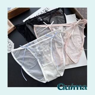 【Guima｜現貨】漫天櫻花🌸網紗內褲 低腰蕾絲內褲 蕾絲性感內褲 蕾絲低腰內褲 薄紗內褲 刺繡內褲 日系低腰內褲