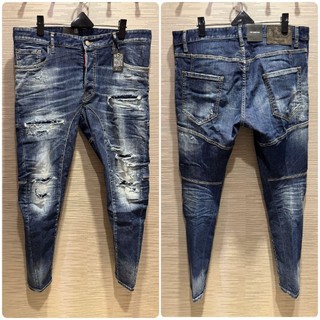 💎Han's house精品服飾💎DSQUARED 2 TIDY BIKER D2 機車 牛仔褲