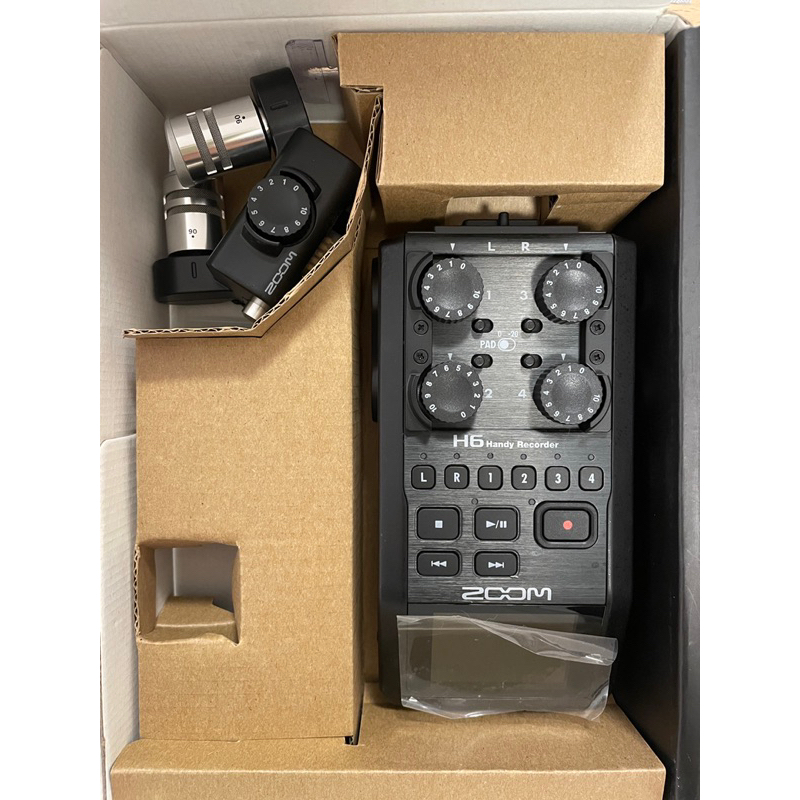 zoom H6專業錄音器／錄音機（二手）