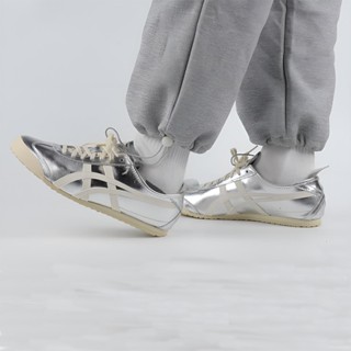 免運 Onitsuka tiger 鬼冢虎 mexico 66 皮革 一腳蹬 休閒鞋 生活通勤鞋 男女鞋情侶鞋