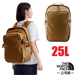 【美國 The North Face】多功能電腦揹包 25L BTC DAYPACK 14吋筆電 書包/拿鐵褐 8B1Z