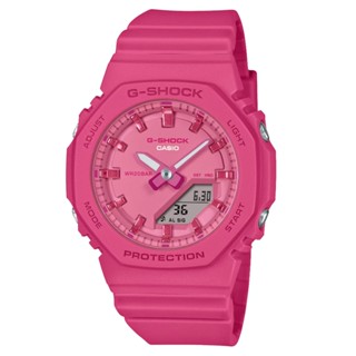CASIO 卡西歐(GMA-P2100PP-4A) G-SHOCK WOMEN 單色系 粉紅魅力 八角形雙顯錶