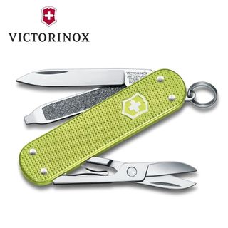 VICTORINOX 瑞士維氏Lime Twist經典鋁合金 青檸嫩綠 5用瑞士刀款 58mm(0.6221.241G)
