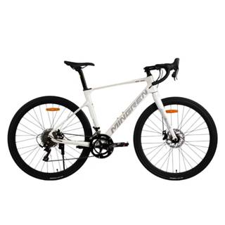 BIKEONE MG20 鎂合金 彎把碟煞18速油壓甩把公路車,貫穿軸設計煞變合一平悍車架（隱藏內走線）競速碟煞彎把破風