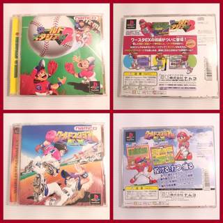 PS1 - 世界棒球 各種遊戲 World Stadium Baseball Various Games