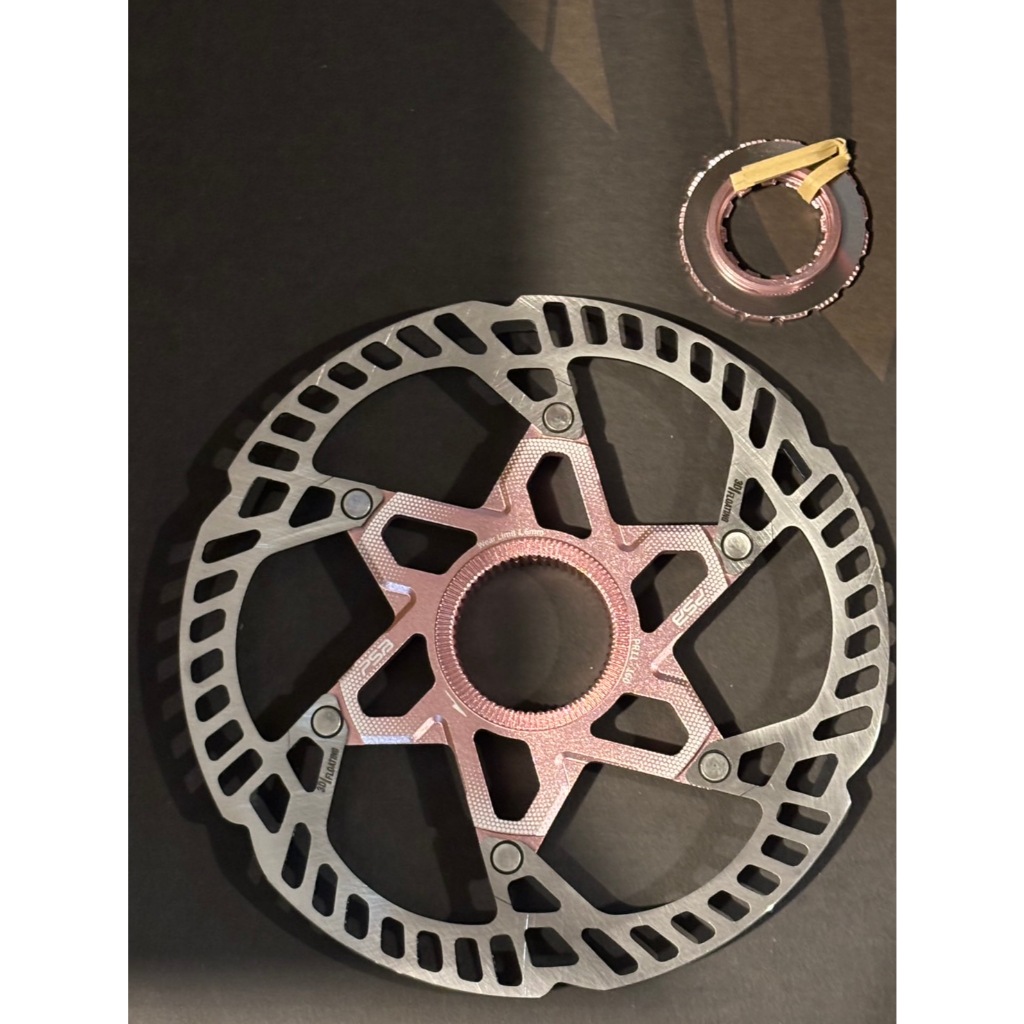 瑟飞斯單車 PSB PR11公路碟盤160mm 環義粉