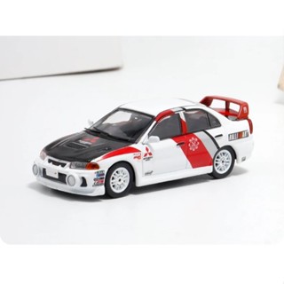【六四分之一】MC｜MITSUBISHI LANCER EVO IV｜4代 EVO｜拉力塗裝｜1/64合金模型車