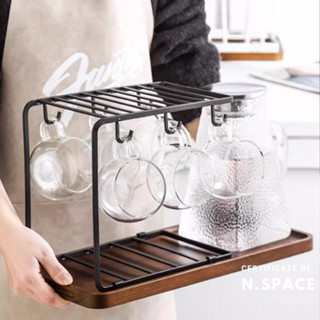 【N.SPACE】杯子收納架 咖啡杯架 馬克杯杯架 金屬杯架 咖啡杯收納 馬克杯收納 馬克杯杯架 杯架 收納杯架