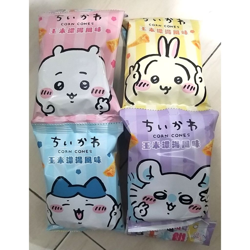 【新品剛到貨】吉伊卡哇 玉米濃湯風味 4連包 玉米餅 玉米濃湯 串包 串串包