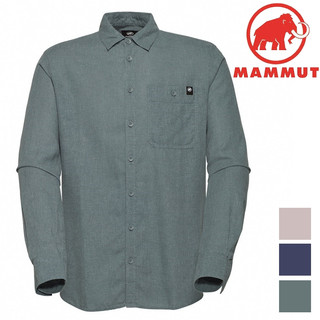 Mammut 長毛象 Alvra Summer Longsleeve 男款 夏季混紡纖維長袖襯衫 1015-01570