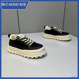 韓式MOMO鞋屋 板鞋 春季新款休閒鞋 小白鞋 板鞋男 厚底增高鞋 休閒鞋男 休閒鞋 運動鞋 慢跑鞋 滑板鞋 輕便鞋