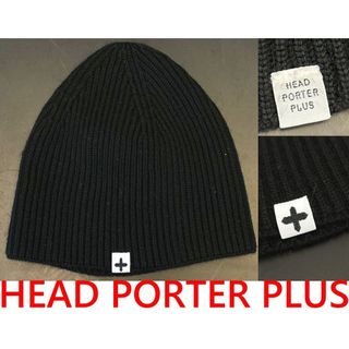 BLACK藤原浩&冠希著！全新HEAD PORTER PLUS短版HP+薄毛帽