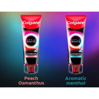 (臺灣現貨）Colgate高露潔optic whiteO2美白牙膏 #高露潔美白牙膏 #高露潔牙膏 #美白牙膏