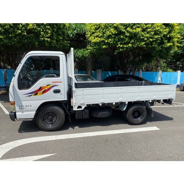 中古車 2005 ISUZU ELF 三噸半 手排 柴油 10.5呎 短軸 貨車 框式 專買 優質 二手 工作上的好幫手