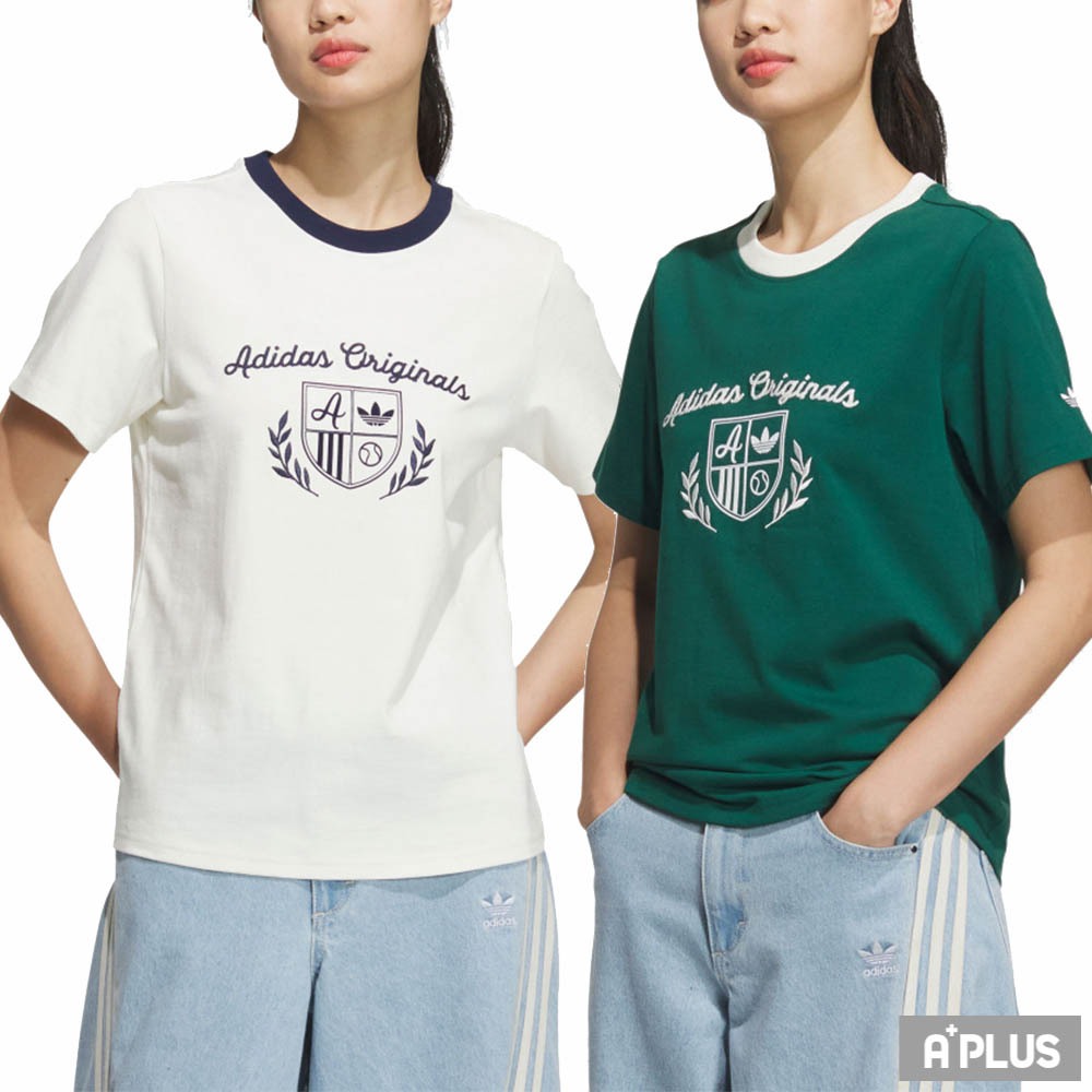 Adidas 愛迪達 女 CC SS TEE W  圓領短袖T恤  - JM8009-10