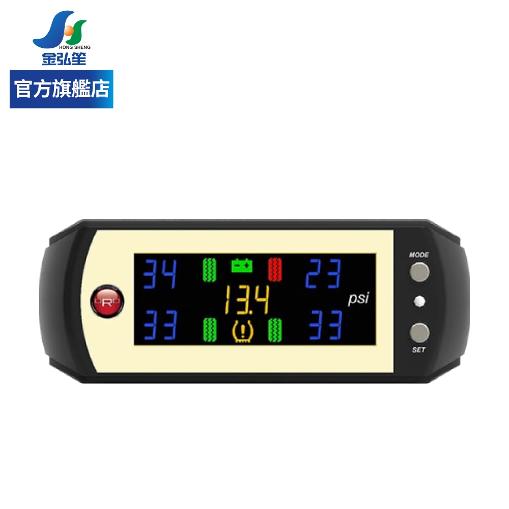 【ORO】鋁製氣嘴胎壓偵測器-自動定位 W410-A | 金弘笙