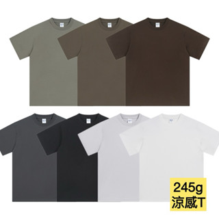 【AND THEN】（每天出貨）TR009 245g 短袖 五合一 薄荷 涼感 速乾 素T T恤 純棉 素面 不透