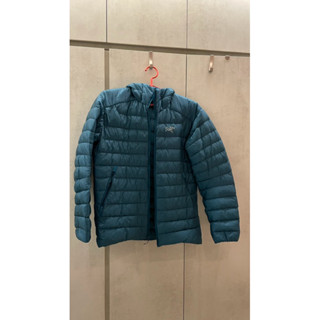 全新始祖鳥 藍色 Arcteryx Cerium LT 男款連帽 羽絨衣 M號
