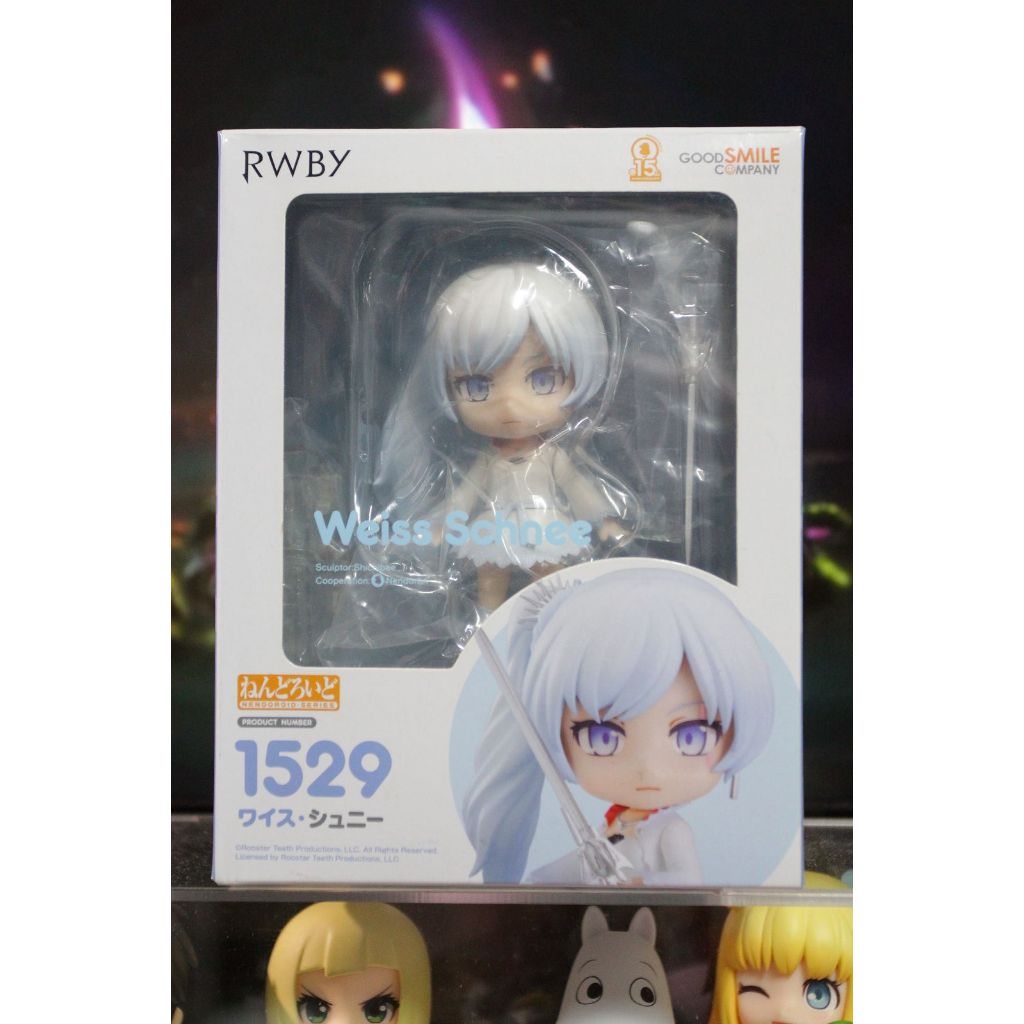 現貨 拆擺 代理版 GSC 黏土人 1529  RWBY 懷絲·雪倪  魏絲 雪倪 白雪
