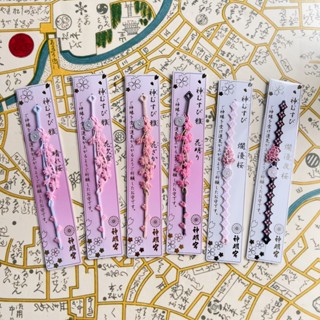 《小巴趴趴造》現貨有發票！日本東京 阿佐谷神明宮 超美蕾絲御守 神結御守 幸運符 可當手鍊掛包包