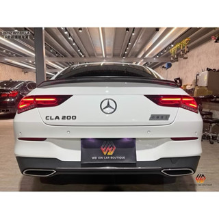 銘泰汽機車精品 Benz W118 CLA適用 AMG款碳纖維卡夢尾翼 一支4500元 歡迎詢問 另有水箱罩