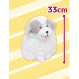 大白熊狗 薩摩耶 哈士奇 狗狗抱枕 娃娃 日貨 古牧狗狗 Pyrenees 毛絨 景品 全新 33cm 娃娃