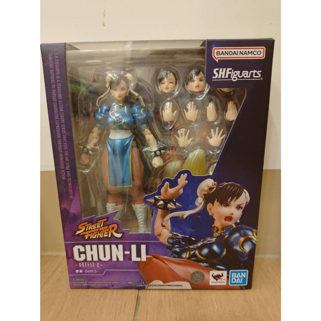 [錢沒有不見]現貨 S.H.Figuarts SHF 快打旋風6 春麗 Outfit2