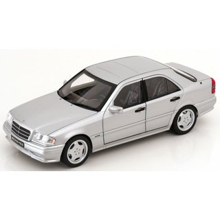 【現貨特價】1:18 Norev Mercedes Benz C-Class C36 AMG W202 1993 銀色