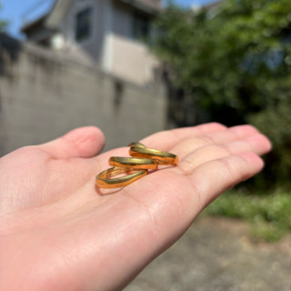 達隆平安富翁戒指未刻字款 緬甸 飛翾老珠