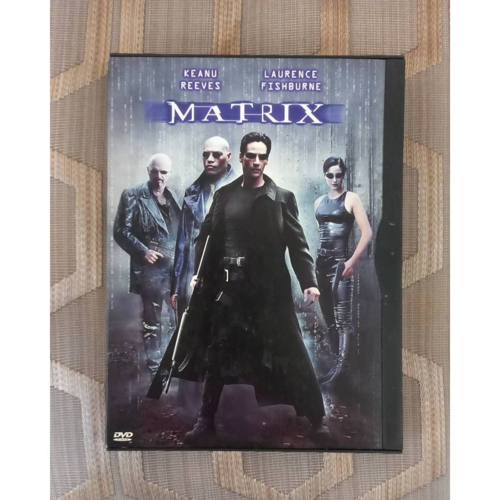 台版 駭客任務1 DVD 十全大補男基努里維