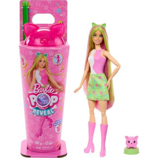 Barbie 芭比娃娃 - 芭比驚喜娃娃-貓咪手搖杯派對系列