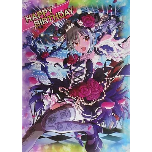 【漫遊小舖】★全新未使用，24h內出貨☆「偶像大師」 灰姑娘女孩 誕生日紀念商品 B2 塑膠海報 神崎蘭子