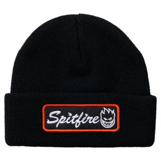 Spitfire Courier Patch Black 毛帽 經典款