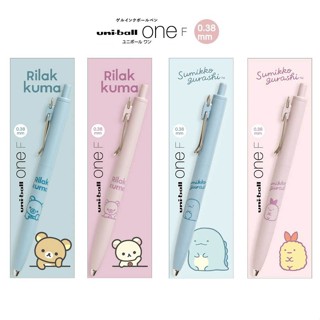 【莫莫日貨】UNI 三菱 uni-ball one x 懶懶熊 角落生物 限定款 0.38mm 中性筆原子筆 (全4款)