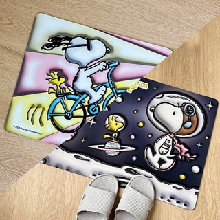 【日系報馬仔】史努比吸水地墊(60x40cm)1入 款式可選 吸水地墊 史努比 Snoopy 防滑 DS025491