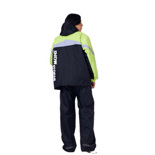 SNOWSTORMI 雨衣 Explorer EX-1 機能防水雨衣 螢光色 內裡網 大口袋 透氣設計 兩件式 雨衣