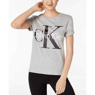 Calvin Klein 女生圓領上衣/短版 T恤 反摺袖口 百搭款/Logo T/短袖T恤/凱文克萊CK QS5557