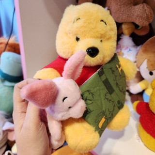 Bunibear. 迪士尼 樂園 維尼&小豬抱抱娃娃 日本限定 絨毛玩偶 小熊維尼 娃娃