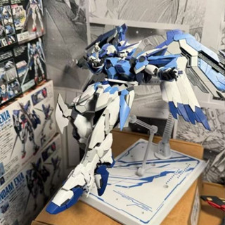 EW飛翼 紫色無毛 MG1/100 HIRM樣式 帶預塗裝 鋼彈組裝模型 高達模型 大班高達 拚裝模型 組裝模型