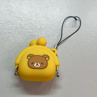 現貨九成新正版 拉拉熊 復古珠扣零錢包 吊飾/懶懶熊 飾品收納小吊飾 扭蛋 擺飾 黃底大頭拉拉款