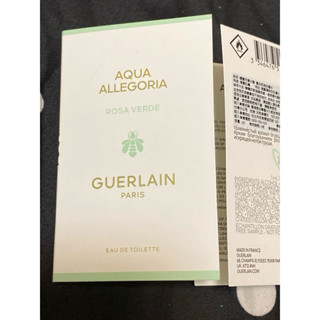 🐑專櫃貨 GUERLAIN嬌蘭花草水語 最新品夏沁玫瑰淡香水1ml/晨霧玫瑰淡香水1ml 隨身瓶 針管