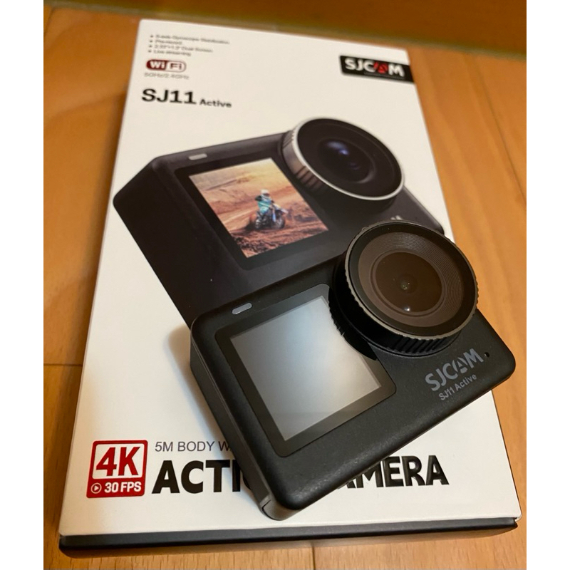 SJCAM SJ11 Active 4K雙螢幕 觸控式 全機防水/運動攝影機