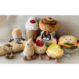 【現貨】英國 Jellycat Amuseables 食物 甜點 可頌 肉桂捲 奶昔 多款可選