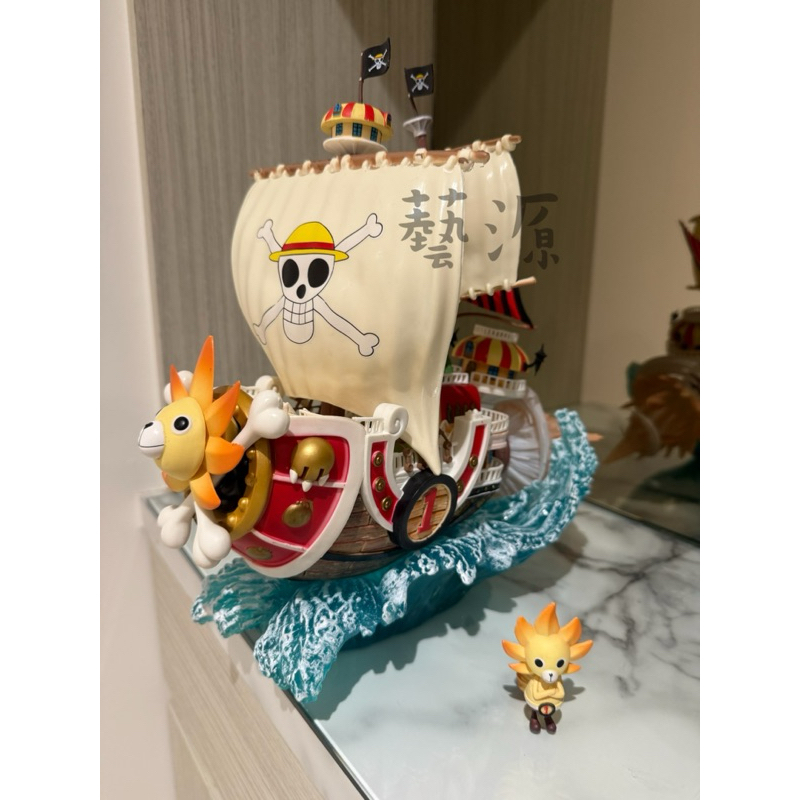 《實拍》航海王 海賊王陽光桑尼號 千陽號萬里陽光號 海浪 手辦和之國動漫 模型雕像 擺件 公仔 禮物
